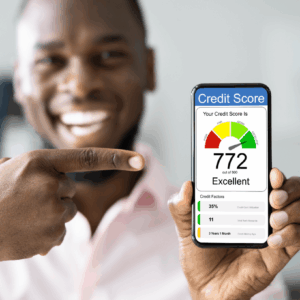 celebrating a health credit score