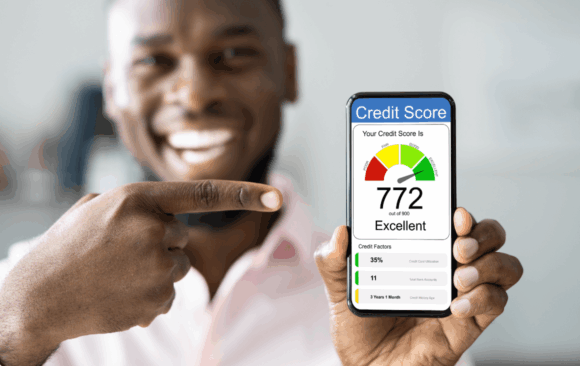celebrating a health credit score