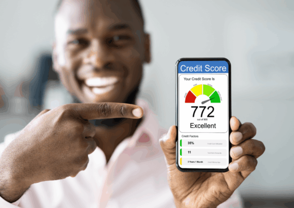 celebrating a health credit score